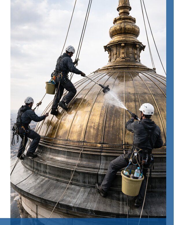 Мойка куполов и шпилей в Рославле от 8221 р. - заказать | ВЫСОТНИК-Рлв