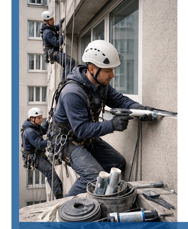 Герметизация швов лоджии в Рославле профессионально и надежно