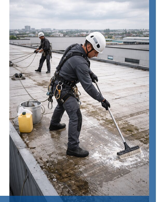 Очистка крыши по графику в Рославле от 7707 р. | ВЫСОТНИК-Рлв