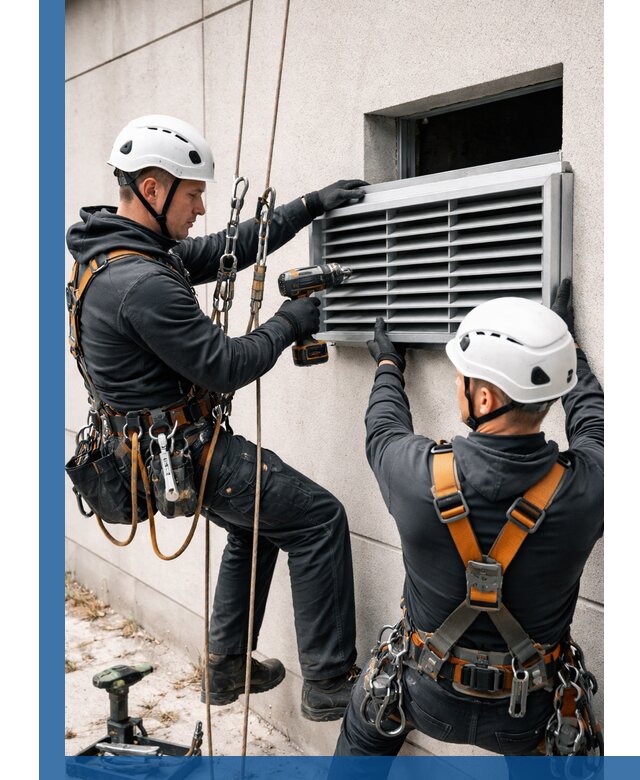 Монтаж вентиляционных решеток в Рославле профессиональный сервис