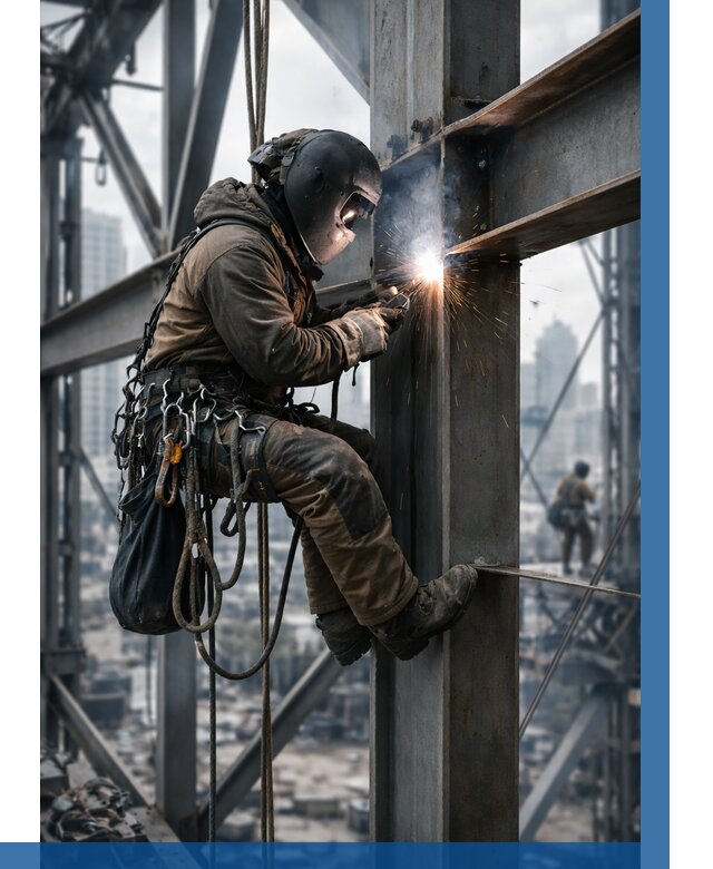 Высотные сварочные работы в Рославле от 3597 р. | ВЫСОТНИК-Рлв