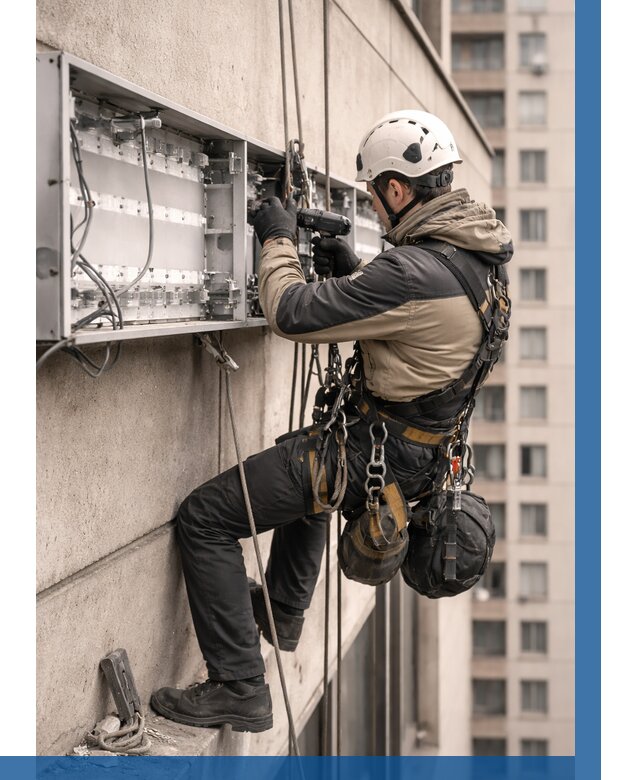 Ремонт вывески на высоте в Рославле от 4624 р. | ВЫСОТНИК-Рлв