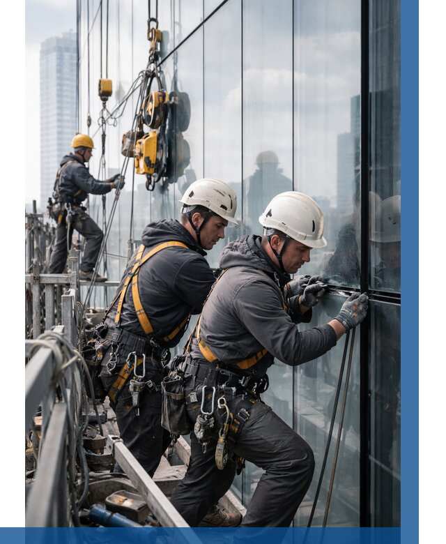 Структурное остекление фасадов в Рославле от 9762 р. | ВЫСОТНИК-Рлв