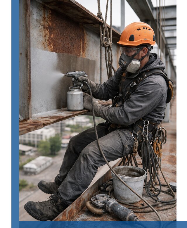 Антикоррозионная обработка металлоконструкций в Рославле под ключ