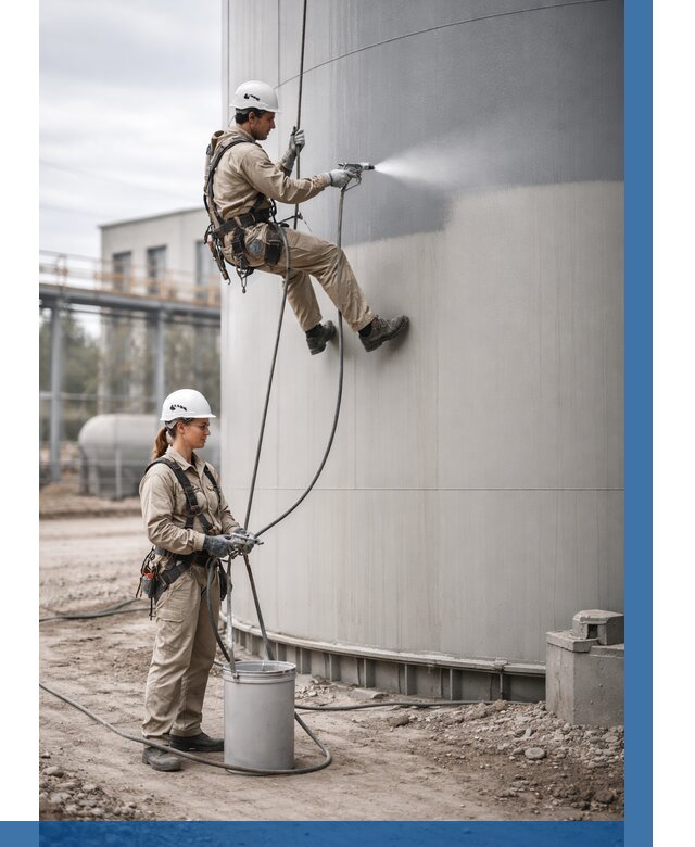 Покраска резервуаров в Рославле от 1233 р. | ВЫСОТНИК-Рлв — заказать