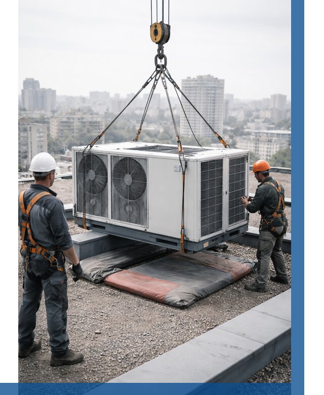 Подъем груза на крышу в Рославле от 5138 р. | ВЫСОТНИК-Рлв заказать