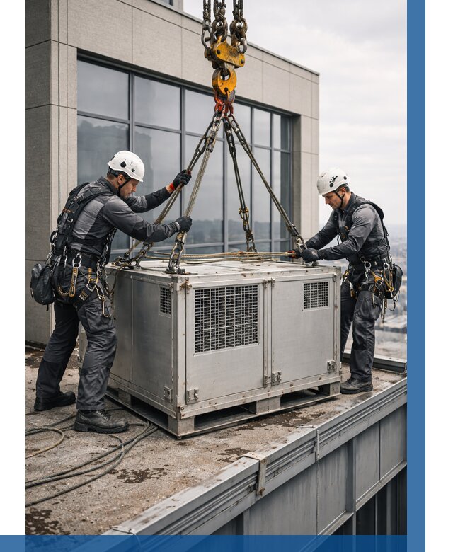 Такелажные работы на высоте в Рославле от 8221 р. | ВЫСОТНИК-Рлв