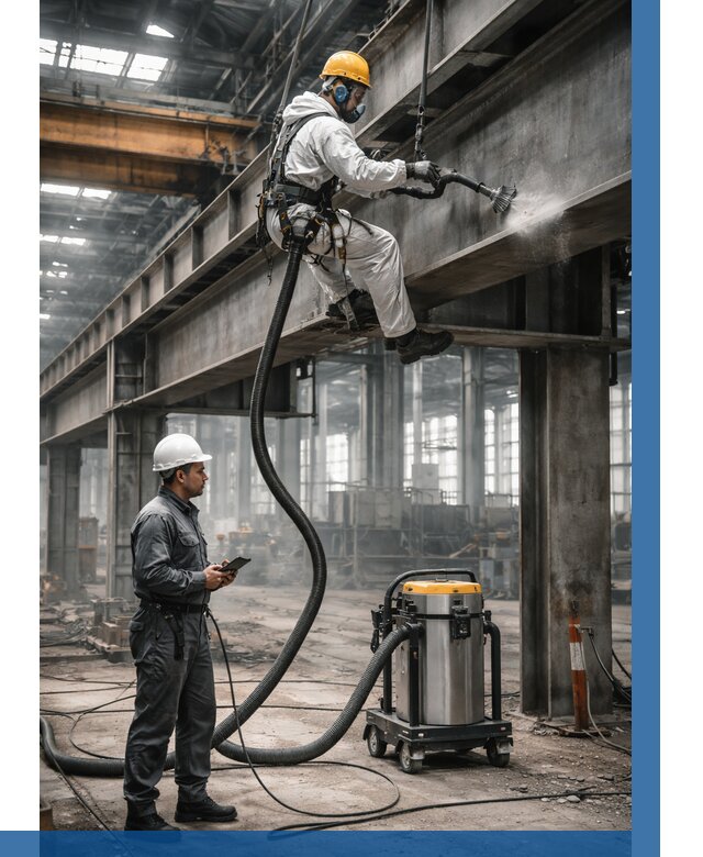 Обеспыливание конструкций в цехе в Рославле от 4316 р. | ВЫСОТНИК-Рлв