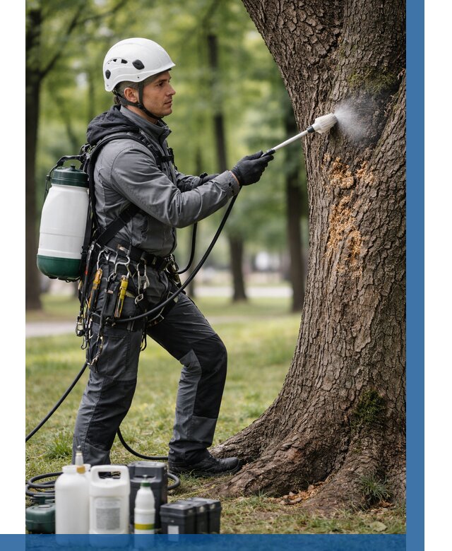 Обработка деревьев от вредителей в Рославле от 4624 р. | ВЫСОТНИК-Рлв