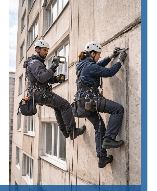 Обследование межпанельных швов в Рославле от 1850 р. | ВЫСОТНИК-Рлв